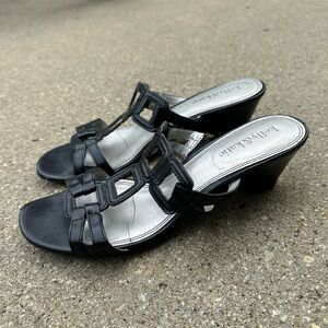 Kelly & Katie black heels